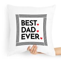 Poduszka Prezent Dla Taty Ojca Best Dad Ever Z Nadrukiem Ze Zdjęciem