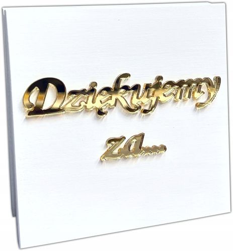 Podziękowania dla Rodziców Dziadków Chrzestnych na ślub wesele na Arena.pl