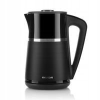 Czajnik elektryczny Hyundai VK309 1,7 l z regulacją temperatury stal czarny