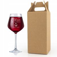 KIELISZEK do WINA z GRAWEREM XXL 860 ml WALENTYNKI