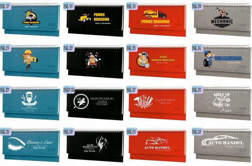 Terminarz dziadek i babcia 2026 tygodniowy kalendarz leżący biurkowy na Arena.pl