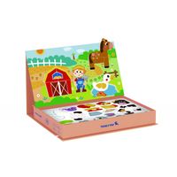 DLA DZIECI UKŁADANKA MAGNETYCZNA FARMA PUZZLE
