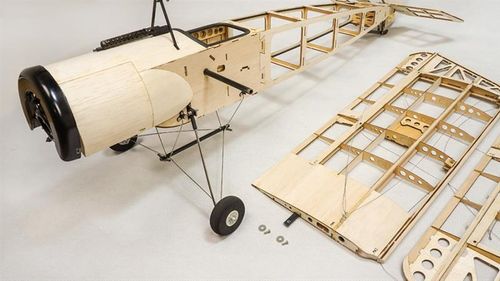 S20 EP Fokker-E Balsa KIT (1.2M ) (engine & gun not pre-built) na Arena.pl
