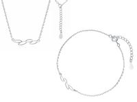 RODOWANY KOMPLET CELEBRYTKA AŻUROWE LISTKI LIŚCIE