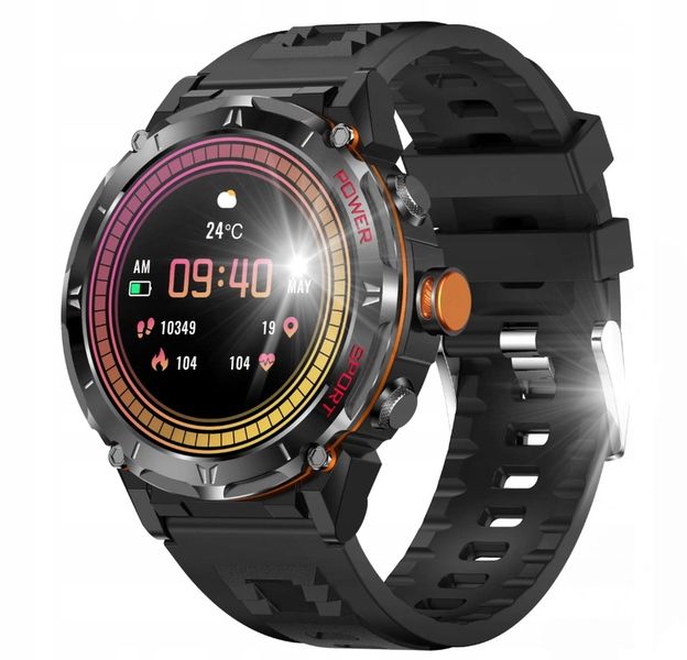 Smartwatch niktrade 216656115 czarny zdjęcie 1