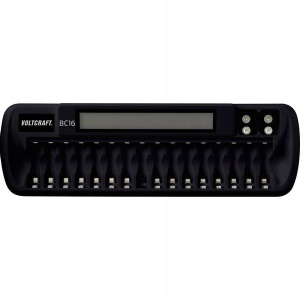 Ładowarka akumulatorów BC16 NiMH LiIon 16xAA 2x9V zdjęcie 5