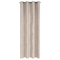 Zasłona dekoracyjna ADELINA 140x250 cm beżowy styl eko na przelotkach