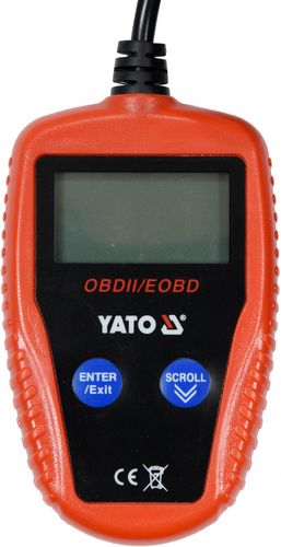 TESTER DIAGNOSTYCZNY OBDII EOBD EKRAN LCD YATO na Arena.pl