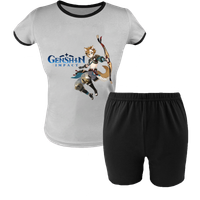 Krótka Piżama dziecięca Genshin Impact - dla fana