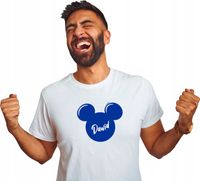 KOSZULKA z imieniem PREZENT dla MĘŻA MYSZKA MIKI