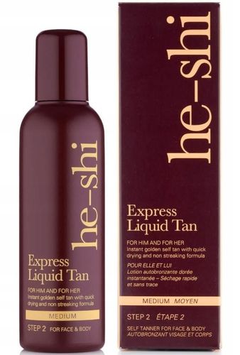 He-Shi ekspres samoopalacz płyntwarz i ciało 150ml na Arena.pl