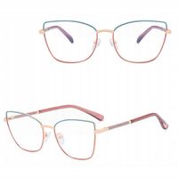 SOLIDNE Damskie Okulary Zerówki do KOMPUTERA Blue Light OPRAWKI Teleskopy