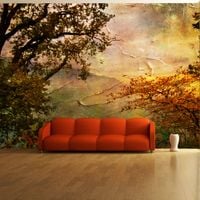 Fototapeta - Painted autumn 400x309