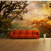 Fototapeta - Painted autumn 400x309