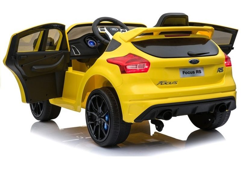Auto na akumulator Ford Focus RS Żółte zdjęcie 11