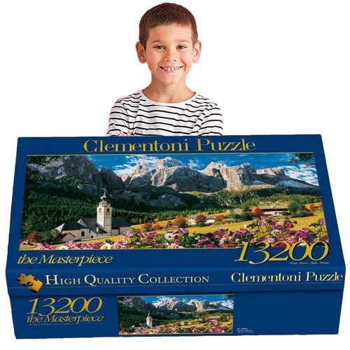 Puzzle 13200. HQ. Dolomity. Clementoni. 38007. na Arena.pl