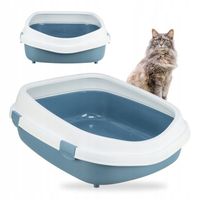 KUWETA na ŻWIREK TOALETA dla DUŻEGO KOTA z RAMKĄ TRIXIE PRIMO XXL 71X56CM