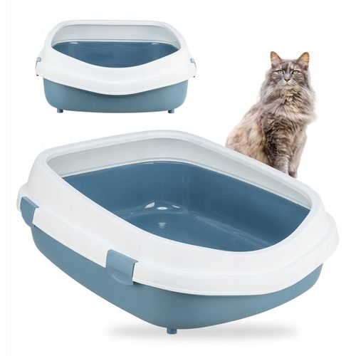 KUWETA na ŻWIREK TOALETA dla DUŻEGO KOTA z RAMKĄ TRIXIE PRIMO XXL 71X56CM na Arena.pl