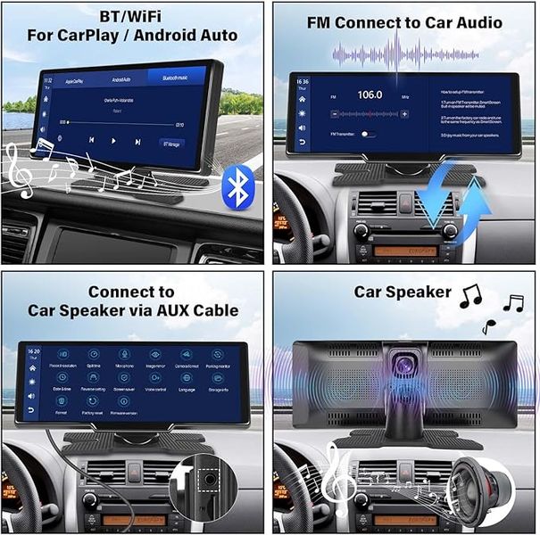 Radio samochodowe 9,3-calowy ekran Carplay Android Auto zdjęcie 4