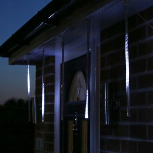 światełka lampki zewnętrzne padający śnieg meteory sople lamp23b na Arena.pl