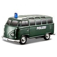 maisto vw t1 policja retro światło dźwięk 01534