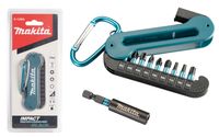 MAKITA ZESTAW KOŃCÓWEK WKRĘTAKOW IMPACT BLACK 25mm 10szt. E-12005