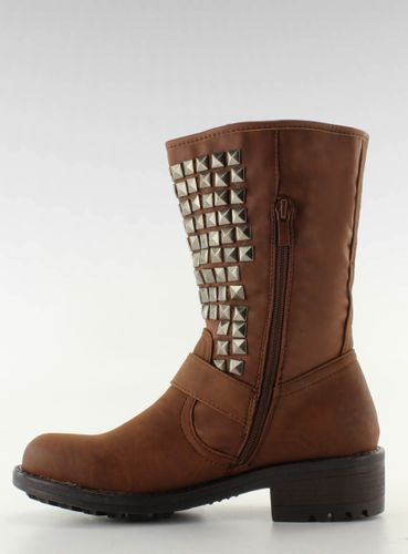 Biker boots B025-2 CAMEL - 37 na Arena.pl