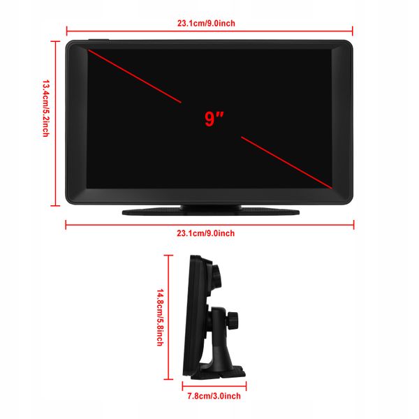 Radio samochodowe MULTIMEDIALNE 9cali ANDROID auto Bluetooth KAMERA zdjęcie 11
