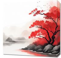 Obraz 50x50cm Spokój przy Medytacji