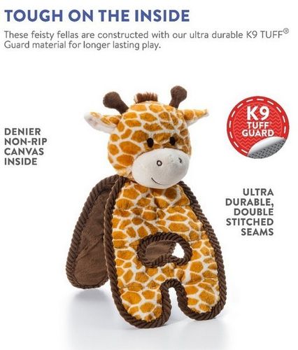 Petstages Cuddle Tugs Żyrafa 38cm PS69592 na Arena.pl