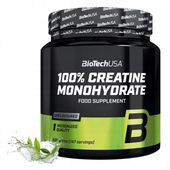 BIOTECH 100% CREATINE MONOHYDRATE 500 G KREATYNA MONOHYDRAT WSPARCIE