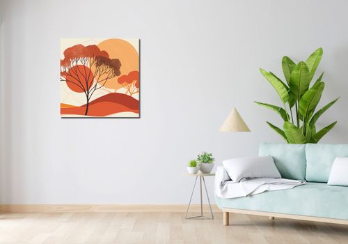 Obraz 70x70cm Ostatnie Promienie Słońca na Arena.pl