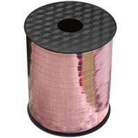 WSTĄŻKA DO BALONÓW METALICZNA ROSE GOLD 250M PARTY