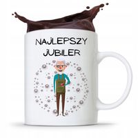 Dla Jubilera Kubek Na Prezent Najlepszy Jubiler Z Nadrukiem Ze Zdjęciem