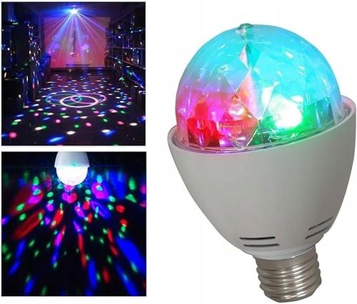 Żarówka DISCO E27, RGB na Arena.pl