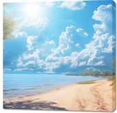 Obraz 100x100cm Letni Dzień