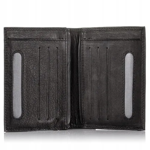 etui skórzane na dokumenty - kolor czerwone na Arena.pl