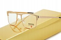 Prostokątne Okulary OPRAWKI KOREKCYJNE Unisex flex