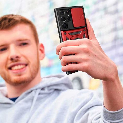 Spacecase Camring Galaxy S22 Ultra Red na Arena.pl