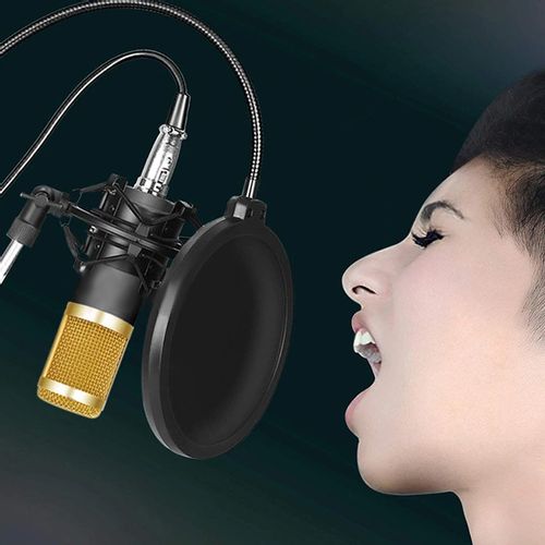 Mikrofon studyjny ze statywem i filtrem USB z mixerem Bluetooth V8X PRO na Arena.pl