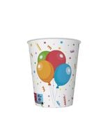 kubeczki papierowe 250ml 8szt dziecięce 040601