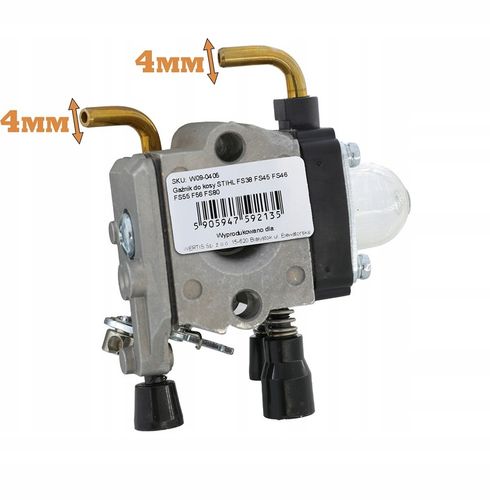 GAŹNIK DO KOSY STIHL FS55 FS38 FS46 FS 55 FS45 KM55 CZĘŚCI DO STIHL na Arena.pl