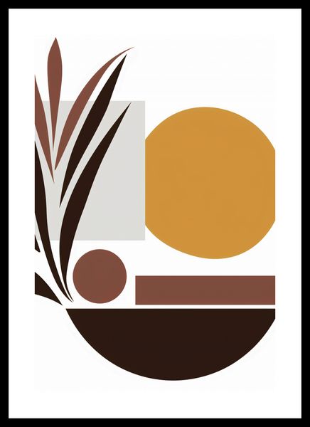 Plakat 61x90,5cm Stylizacja Roślin zdjęcie 3