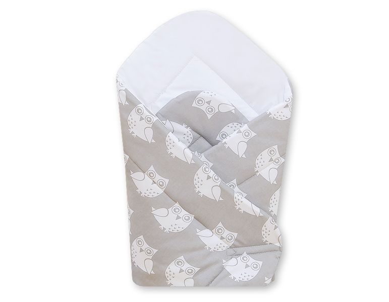 Rożek miękki- Simple sowy szare zdjęcie 1