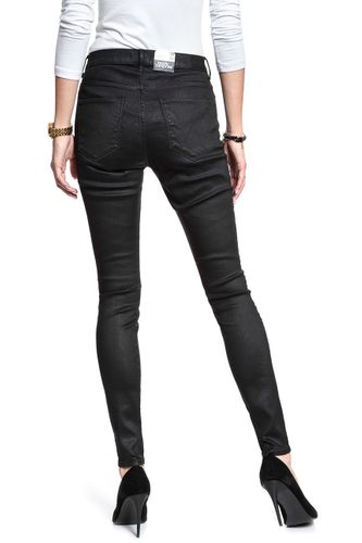 WRANGLER HIGH RISE SKINNY COATED BLACK W27HWT067 W26 L32 na Arena.pl