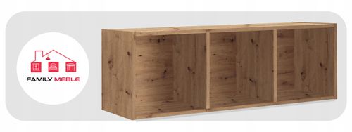 Regał półka organizer pojemnik stojak na płyty winylowe segregatory Cubo 3 na Arena.pl