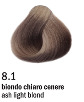 Allwaves Cream Color farba do włosów, koloryzacja trwała, 100 ml 8.1 jasny popielaty blond