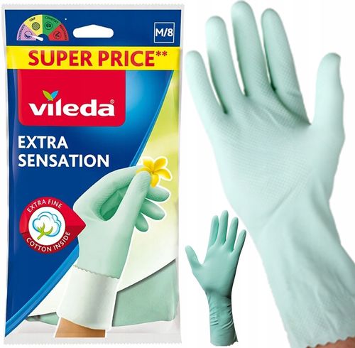 rękawice vileda extra sensation "m" na Arena.pl