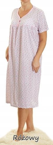 Koszula nocna wygodna PIŻAMA bawełna ELA MEGA PLUS SIZE na Arena.pl
