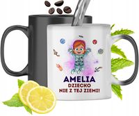 Dla Amelii Kubek Magiczny Syna Dziecka Prezent Z Nadrukiem Ze Zdjęciem